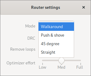 router settings